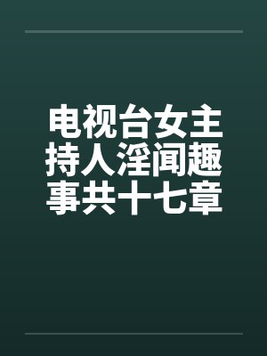 电视台女主持人淫闻趣事共十七章封面