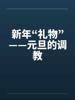 新年“礼物”——元旦的调教封面