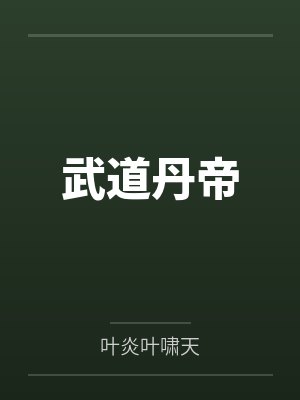 武道丹帝封面